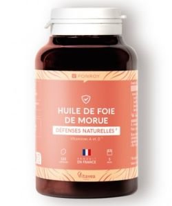 Huile de Foie de Morue - pot Eco, 150 capsules